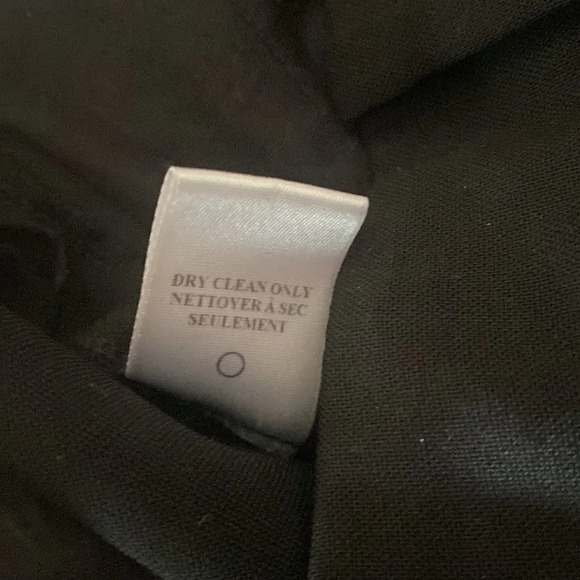 ALC sz 2 wool blend trousers slacks black excellent pre owned condition pockets - Picture 5 of 6